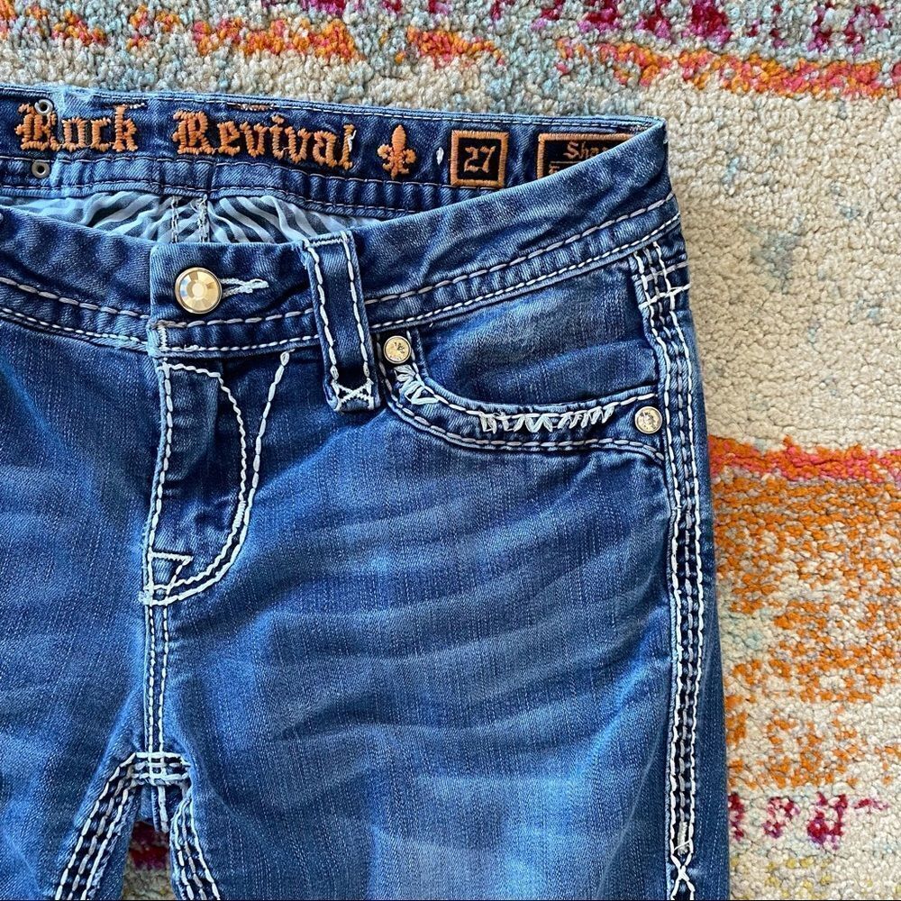 Rock Revival Shara Rhinestone Skinny Jeans - Picture 5 of 14